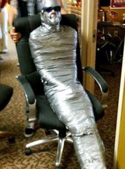 Duct Tape Mummy