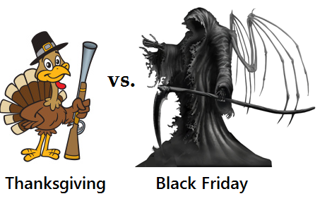 Thanksgiving: a paradox