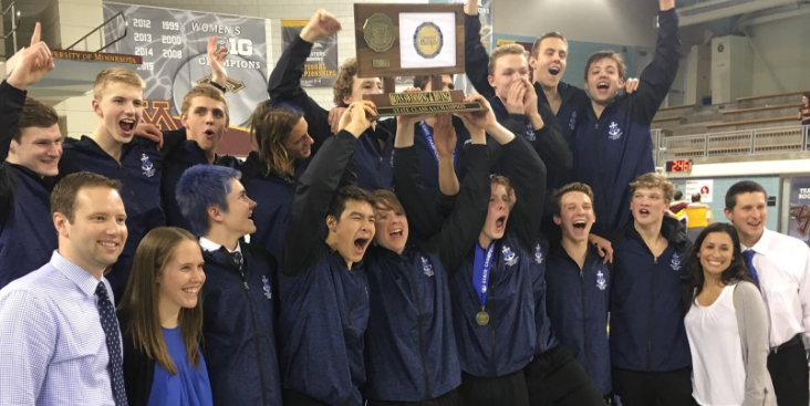 Boys’ Swim & Dive Team Named 2017 State Champions