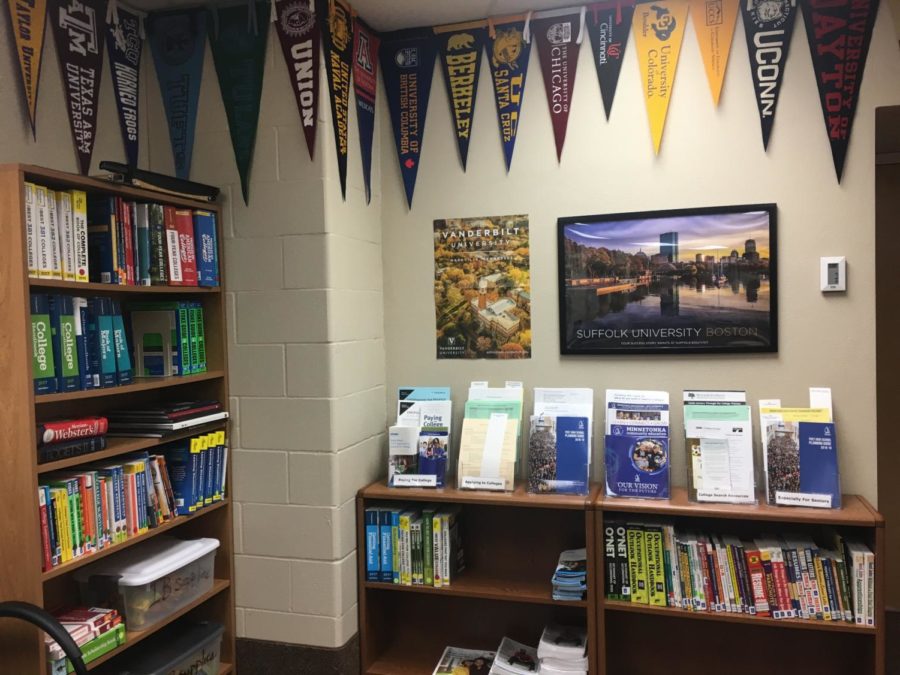 The College & Career Center is an excellent resource for MHS students. 