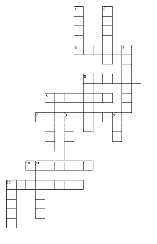 Thanksgiving Crossword Puzzle