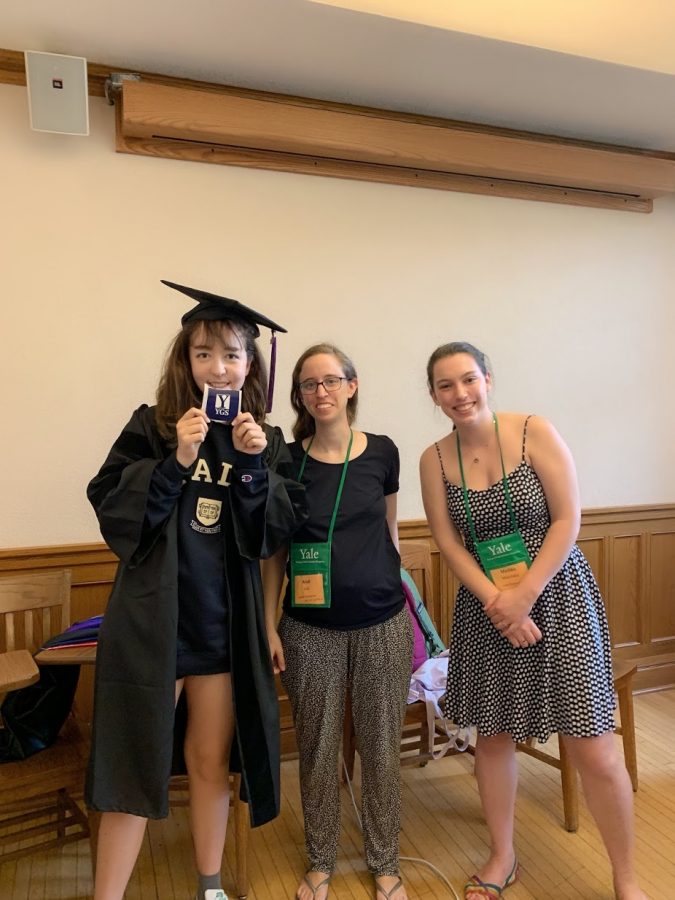 Photo of me and my instructors after completing the Yale Young Global Scholars summer program in Politics, Law, and Economics