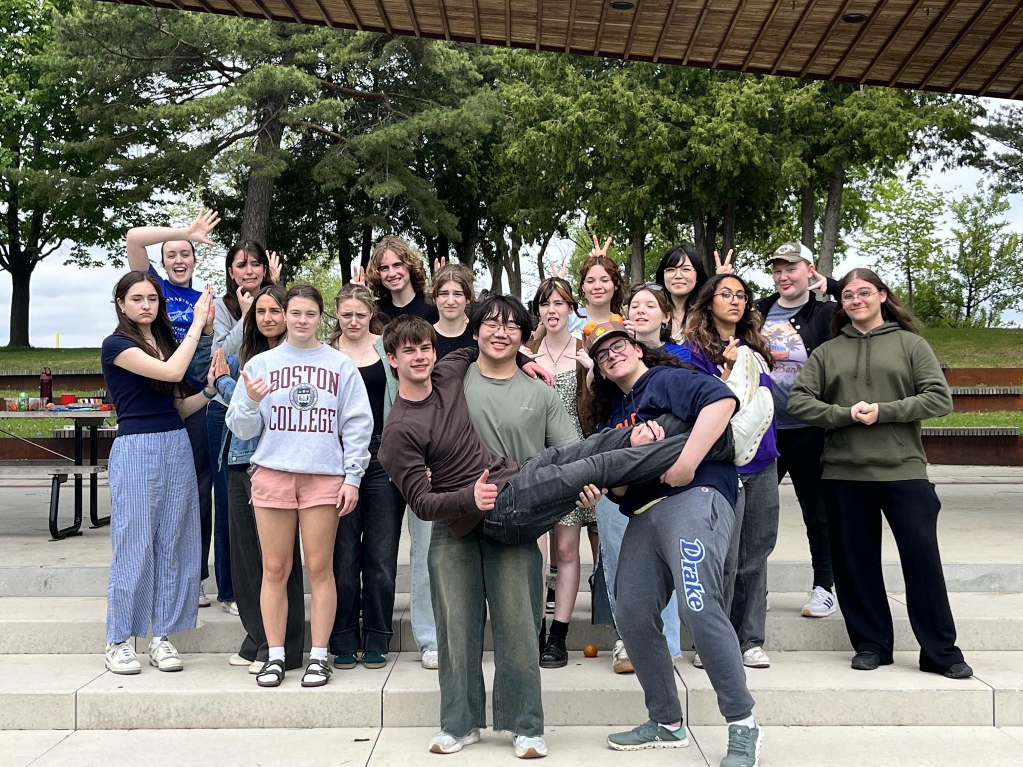 Breezes staff celebrate their culminating hard work for the 2025-2026 school year at a potluck picnic! Board games and soccer was played, snacks were eaten and swimming was attempted. 